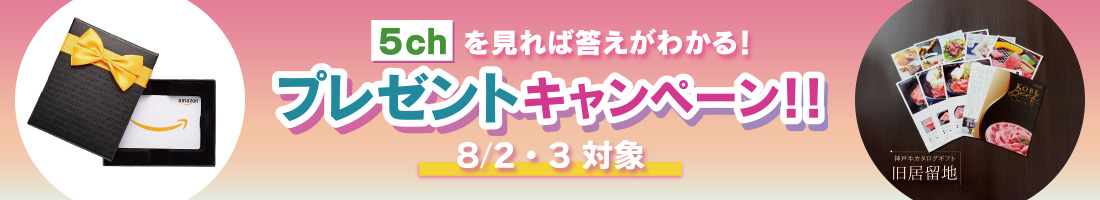 プレゼントキャンペーン