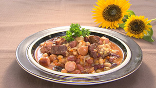 ブラジル風牛肉と豆の煮込み