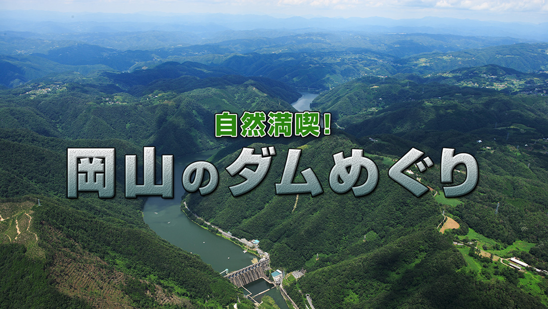 自然満喫！岡山のダム巡り