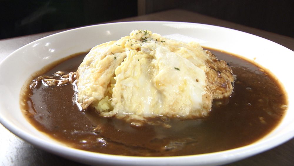 オムレツカレー