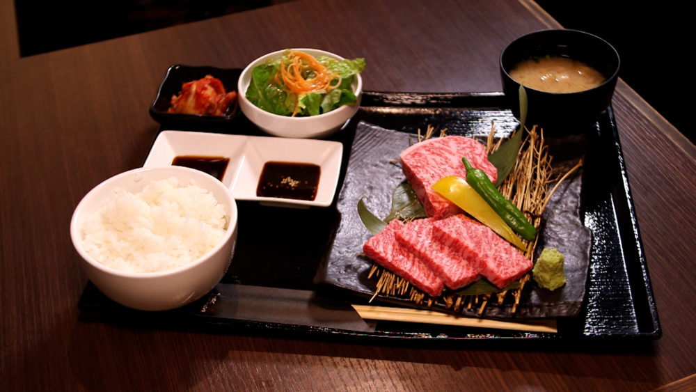 希少部位炙り定食　