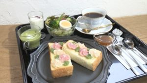 あんバタートーストセット