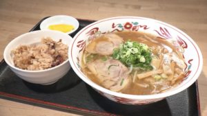 ランチ　Ａセット（ラーメン・たこめし）