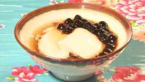 豆花（タピオカのせ）
