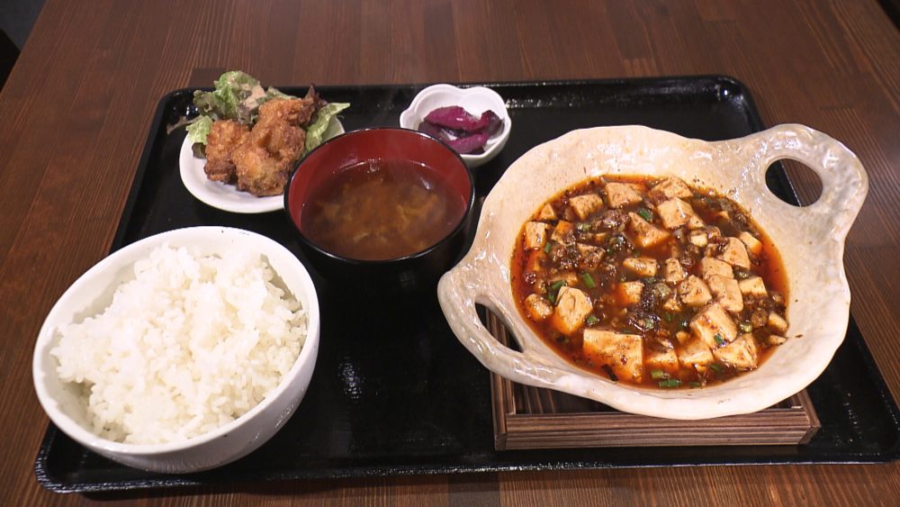 麻婆豆腐ランチ