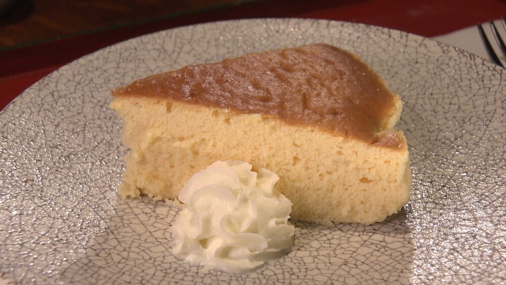 スフレチーズケーキ