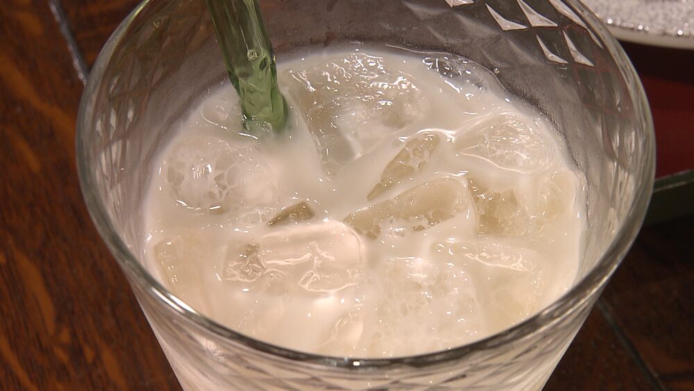 自家製ジンジャーミルク