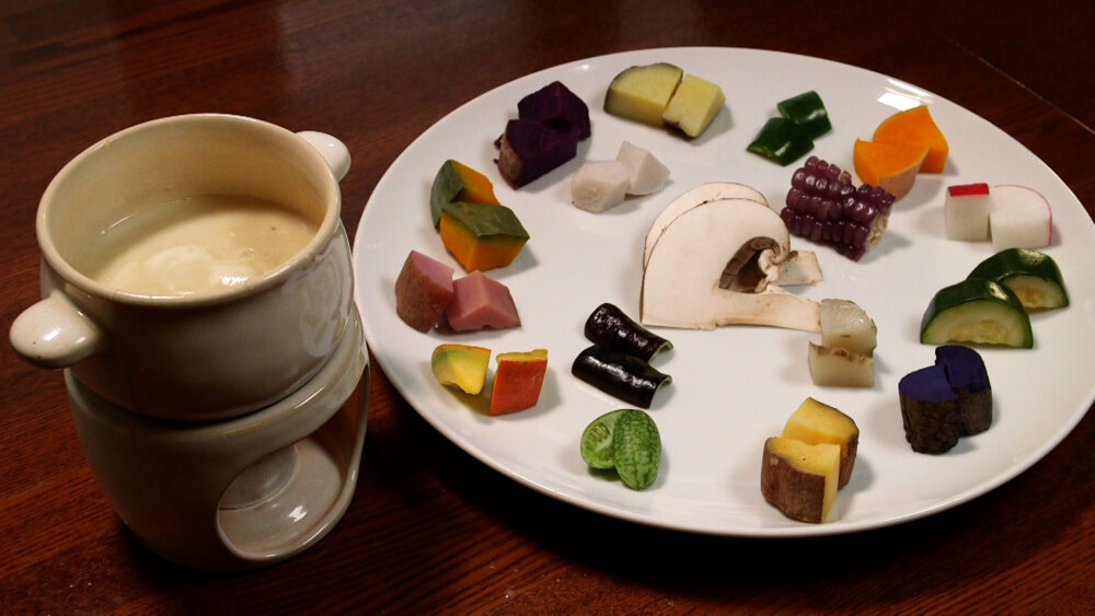 色々野菜のバーニャカウダ