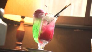 三曜堂クリームソーダトリプル