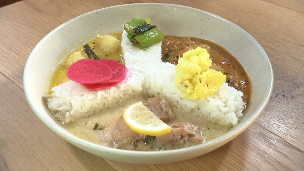 スパイスカレー3種 