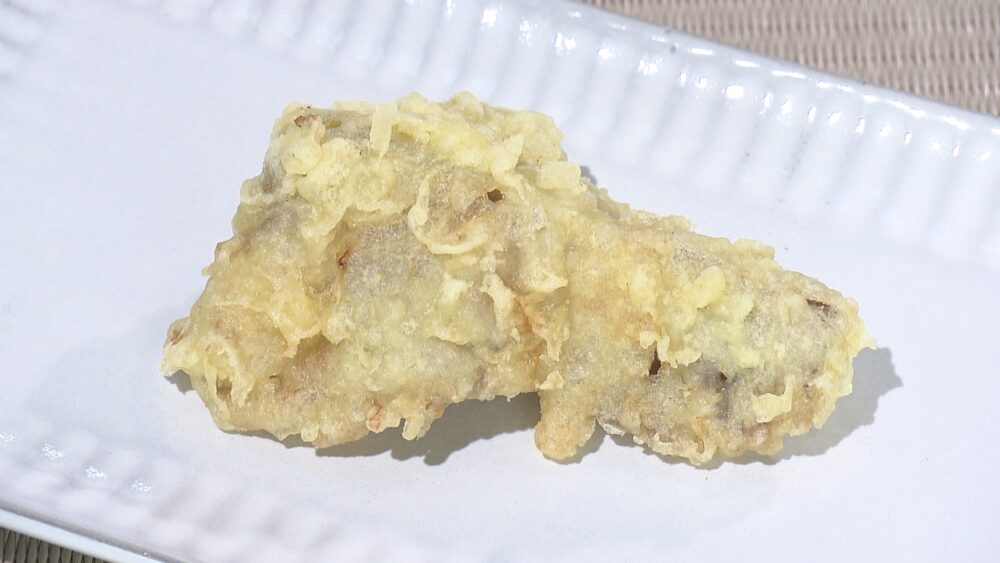 チャーシューの天ぷら