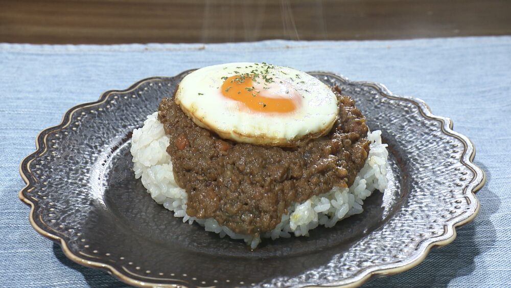 白ワイン仕込みのドライカレー