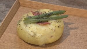 スパイスアスパラベーコンチーズ
