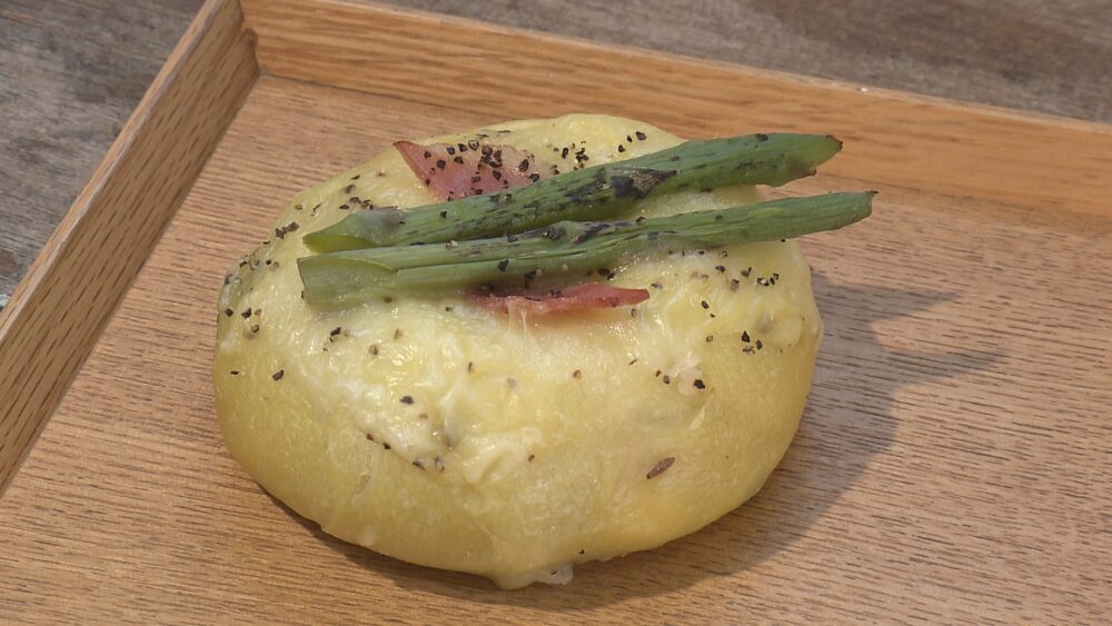 スパイスアスパラベーコンチーズ