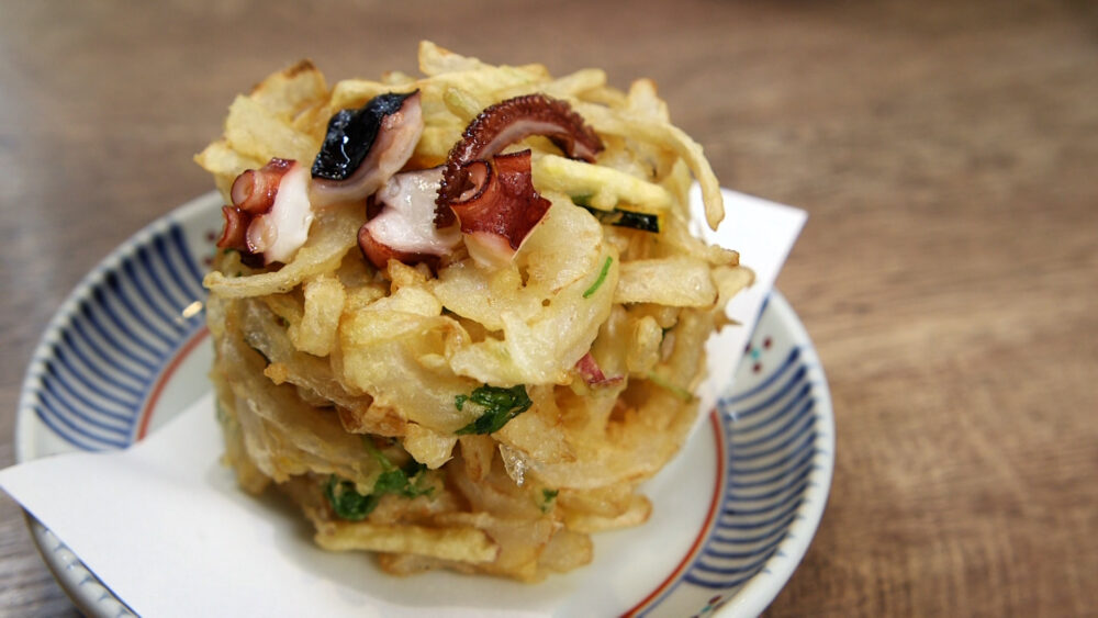 地だこ入かき揚げ(香川県産たこ) 