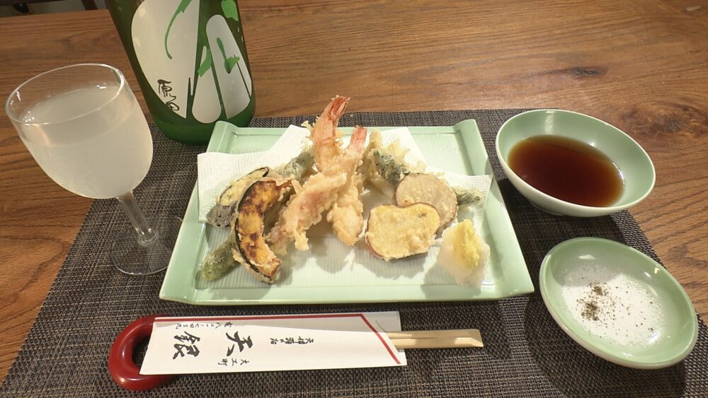 天婦羅の盛合せ