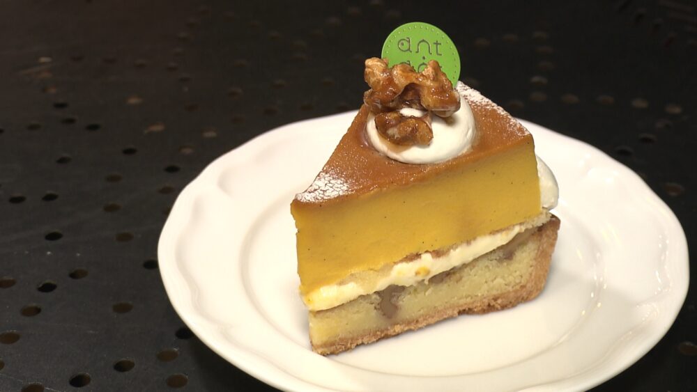 かぼちゃのプリンタルト